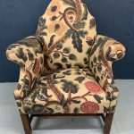 Gorgeous gothic chair in Lewis and Wood tree of life Fabric
